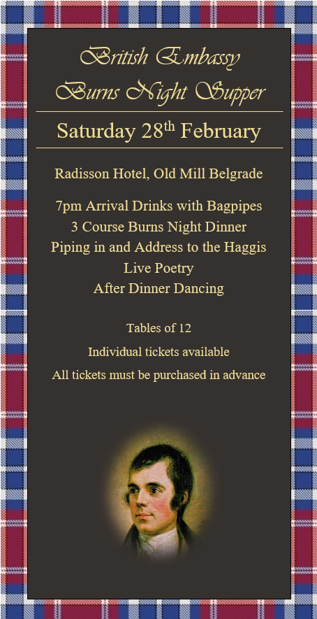 Burns Night Supper